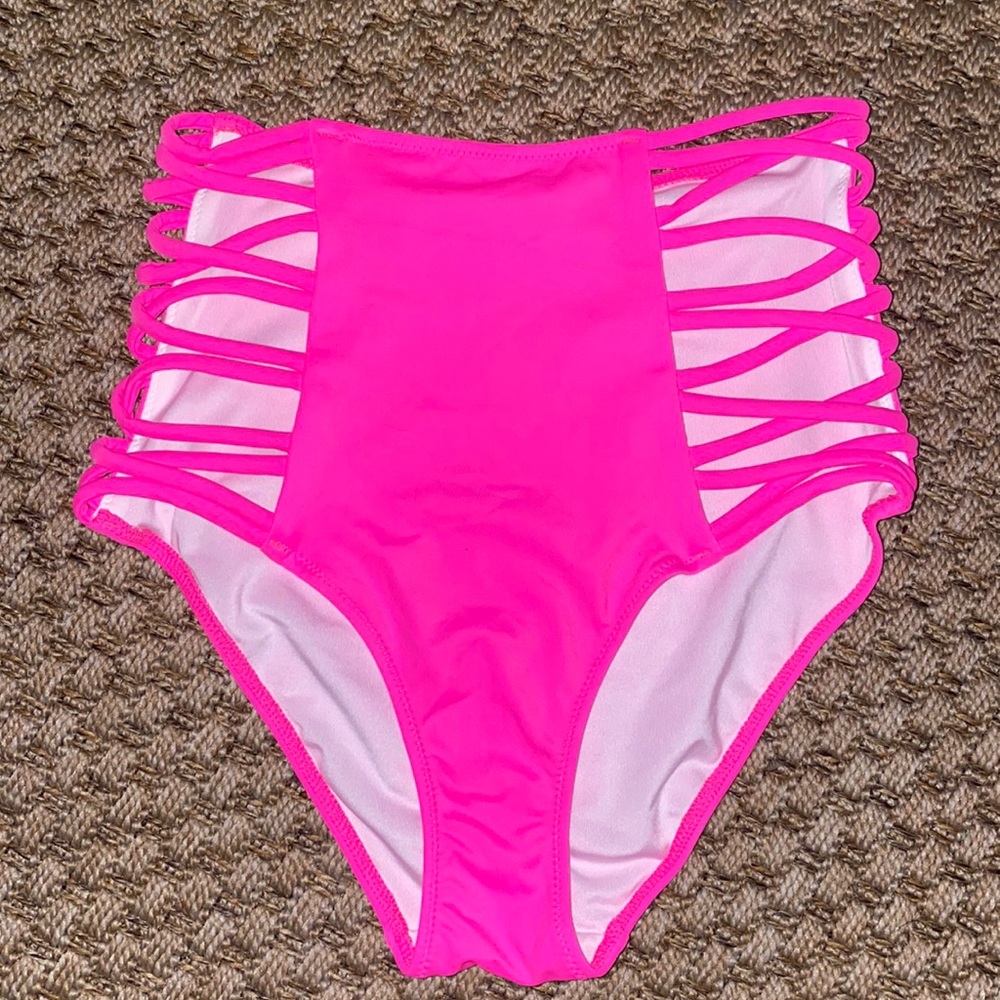 EUC! VS high waisted bikini bottom